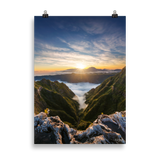 Affiche de La Réunion Rivière des Remparts au Crépuscule 50 × 70 cm / Sans cadre - photographie Franck Grondin