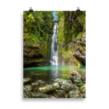 Affiche de La Réunion Cascade du Bassin Chouchou 50 × 70 cm / Sans cadre - photographie Franck Grondin