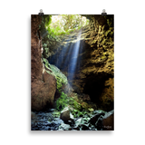 Affiche de La Réunion Caverne du Mapou 50 × 70 cm / Sans cadre - photographie Franck Grondin