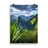 Affiche de La Réunion Mafate, Ciel Tourmenté 50 × 70 cm / Sans cadre - photographie Franck Grondin