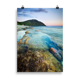 Affiche de La Réunion Crépuscule sur le Piton de Grande Anse 50 × 70 cm / Sans cadre - photographie Franck Grondin