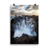 Affiche de La Réunion Le Gouffre du Baril 50 × 70 cm / Sans cadre - photographie Franck Grondin