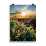 Affiche de La Réunion Crépuscule sur le Pas des Sables 50 × 70 cm / Sans cadre - photographie Franck Grondin