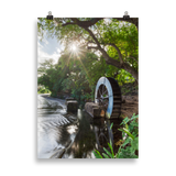 Affiche de La Réunion Le Moulin de la Tour des Roches 50 × 70 cm / Sans cadre - photographie Franck Grondin
