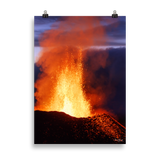 Affiche de La Réunion Coulée d'Août 2015 50 × 70 cm / Sans cadre - photographie Franck Grondin