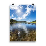 Affiche de La Réunion Le Lac Argamasse 50 × 70 cm / Sans cadre - photographie Franck Grondin
