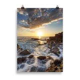 Affiche de La Réunion Crépuscule près du Gouffre 50 × 70 cm / Sans cadre - photographie Franck Grondin