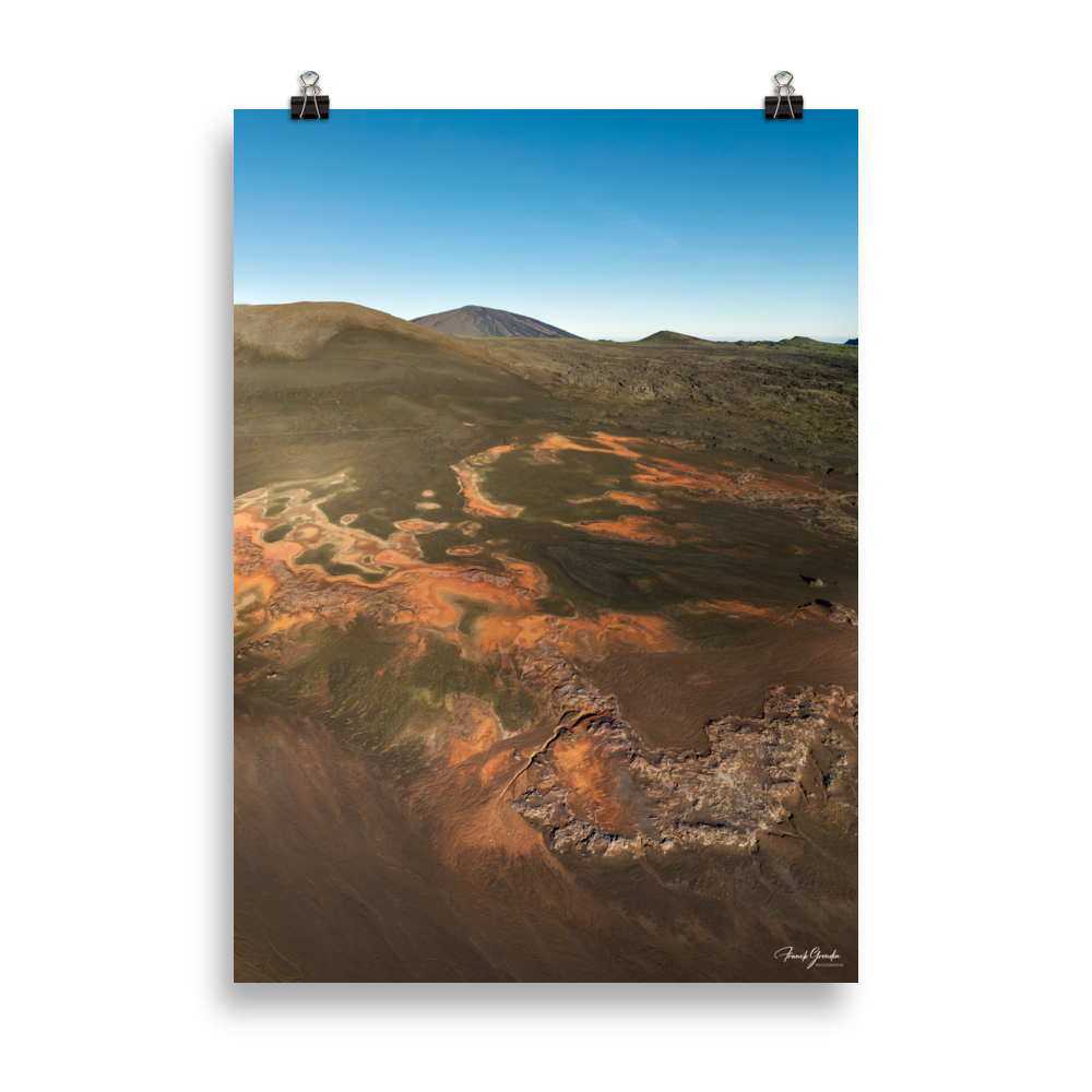 Affiche de La Réunion La Plaine des Sables 50 × 70 cm / Sans cadre - photographie Franck Grondin