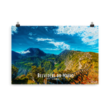 Affiche de la Réunion Belvédère du Maïdo horizontal 61 × 91 cm / Sans Cadre - Univile