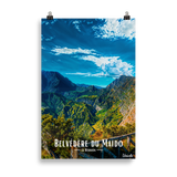 Affiche de la Réunion Belvédère du Maïdo 61 × 91 cm / Sans Cadre - Univile