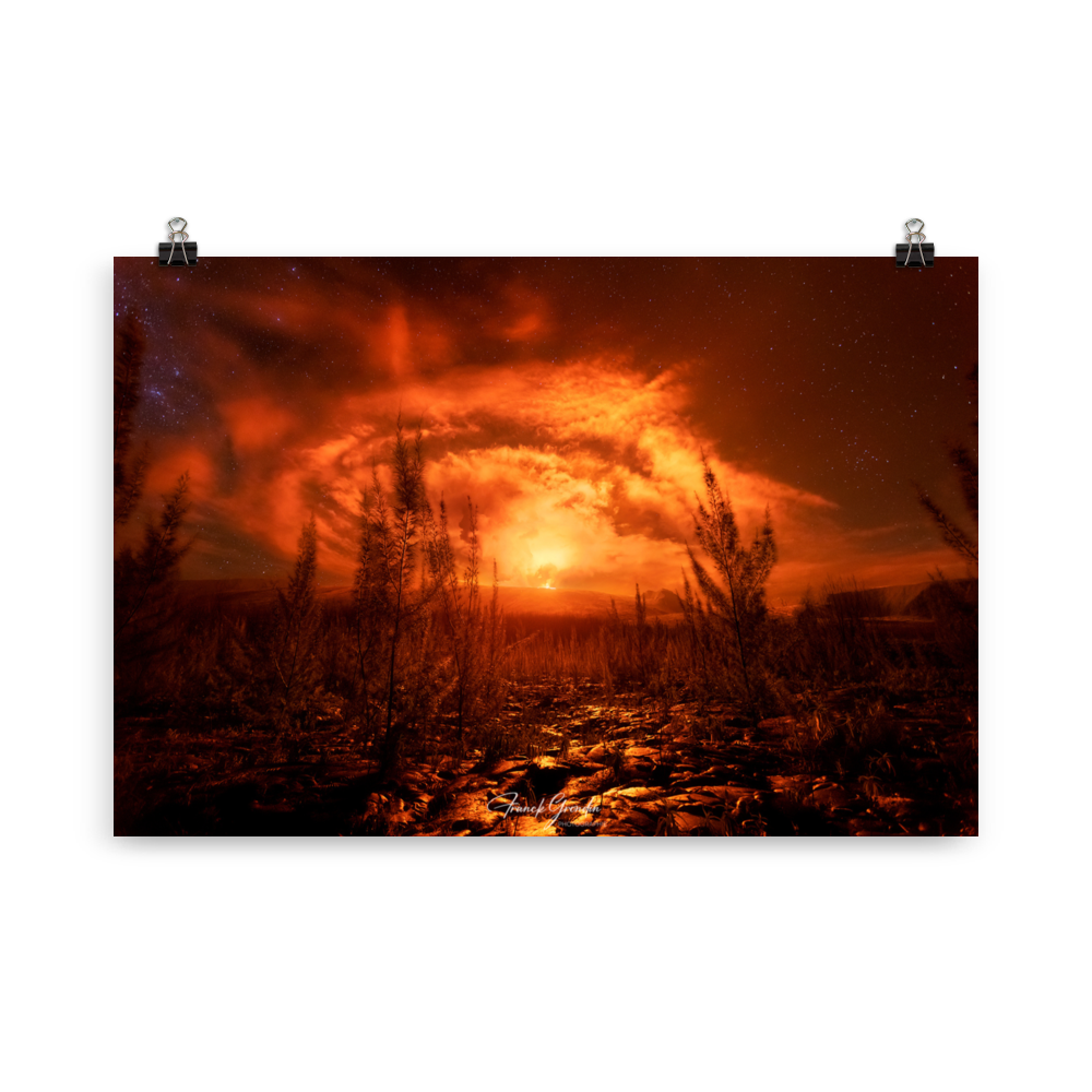 Affiche de La Réunion Le Soleil de Minuit - Univile La Réunion (vue 1)
