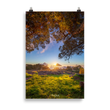 Affiche de La Réunion Sunset Kiosque Maïdo 61×91 cm / Sans cadre - Univile La Réunion