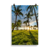 Affiche de La Réunion Sunset Grande Anse 61 × 91 cm / Sans cadre - Univile La Réunion