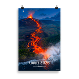 Affiche de La Réunion Coulée 2026 61 × 91 cm / Sans cadre - Univile La Réunion