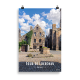 Affiche de Bretagne Cœur de Locronan 61×91 cm / Sans cadre - Univile Bretagne