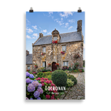 Affiche de Bretagne Locronan 61 × 91 cm / Sans cadre - Univile Bretagne