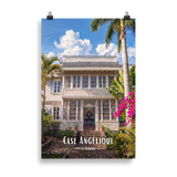 Affiche de La Réunion Case Angélique 61 × 91 cm / Sans cadre - Univile La Réunion
