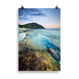 Affiche de La Réunion Crépuscule sur le Piton de Grande Anse 61 × 91 cm / Sans cadre - photographie Franck Grondin