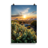 Affiche de La Réunion Crépuscule sur le Pas des Sables 61 × 91 cm / Sans cadre - photographie Franck Grondin