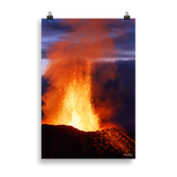 Affiche de La Réunion Coulée d'Août 2015 61 × 91 cm / Sans cadre - photographie Franck Grondin