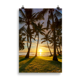 Affiche de La Réunion Cocotiers de Grande Anse 61 × 91 cm / Sans cadre - photographie Franck Grondin