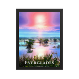 Poster Everglades Noir 30 × 40 cm