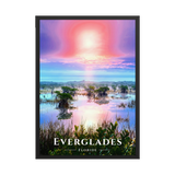 Poster Everglades Noir 50 × 70 cm
