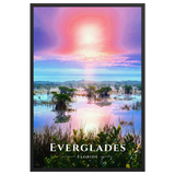 Poster Everglades Noir 61 × 91 cm