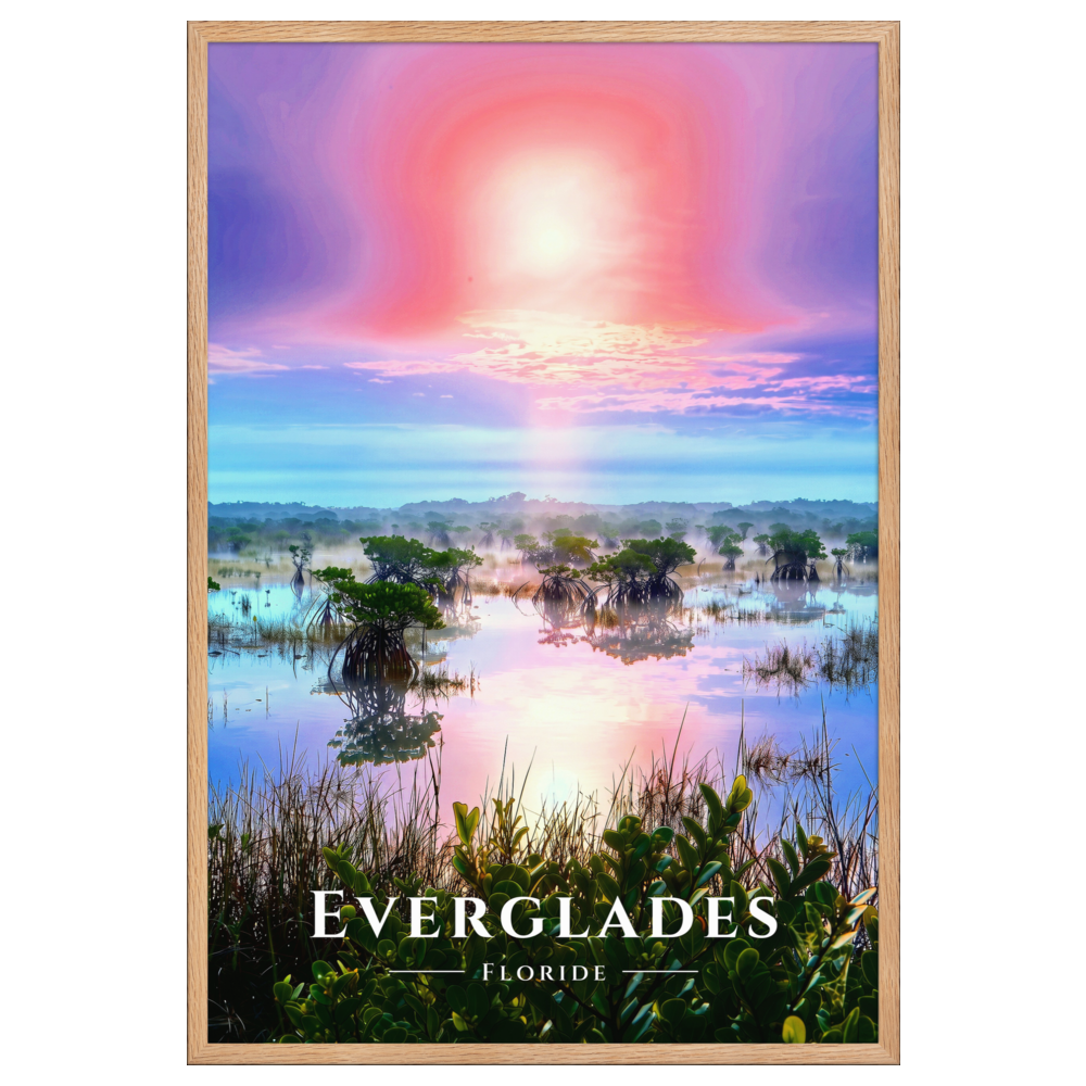Poster Everglades Oak 61 × 91 cm