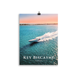 Affiche de Floride Key Biscayne 30 × 40 cm / Sans cadre - Univile Floride