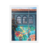 Poster Little Haiti Blanc 30 × 40 cm
