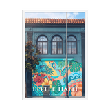 Poster Little Haiti Blanc 50 × 70 cm