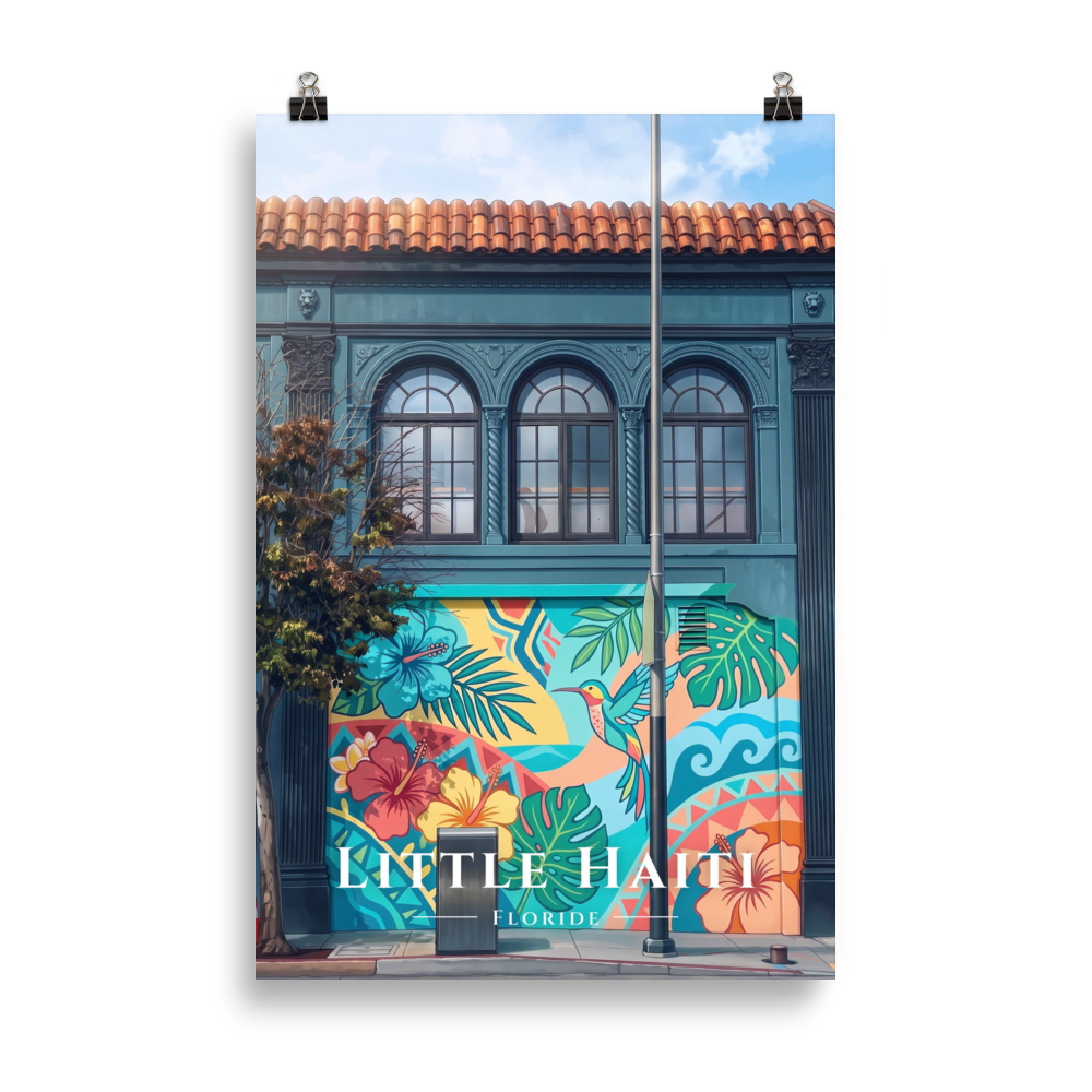 Poster Little Haiti Sans cadre 61 × 91 cm