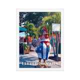 Poster Little Havana Blanc 30 × 40 cm