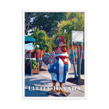 Poster Little Havana Blanc 50 × 70 cm