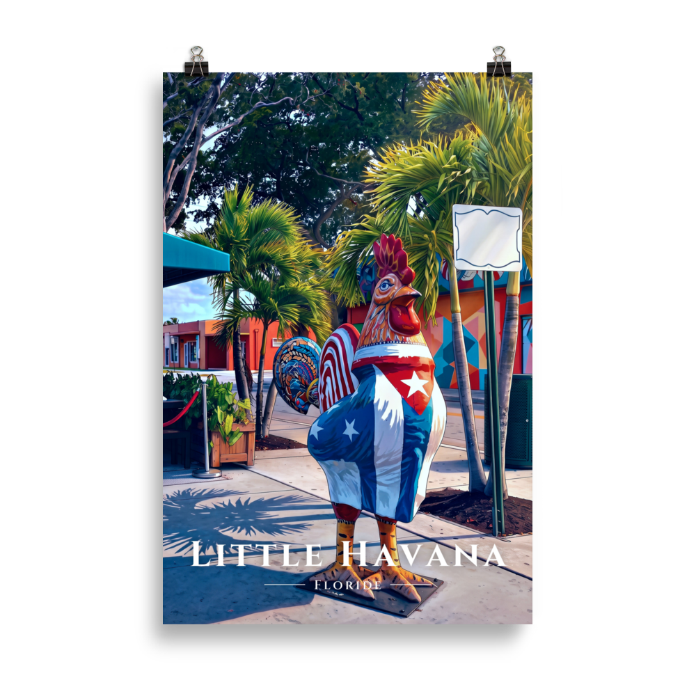 Poster Little Havana Sans cadre 61 × 91 cm
