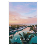 Poster Key West Blanc 61 × 91 cm