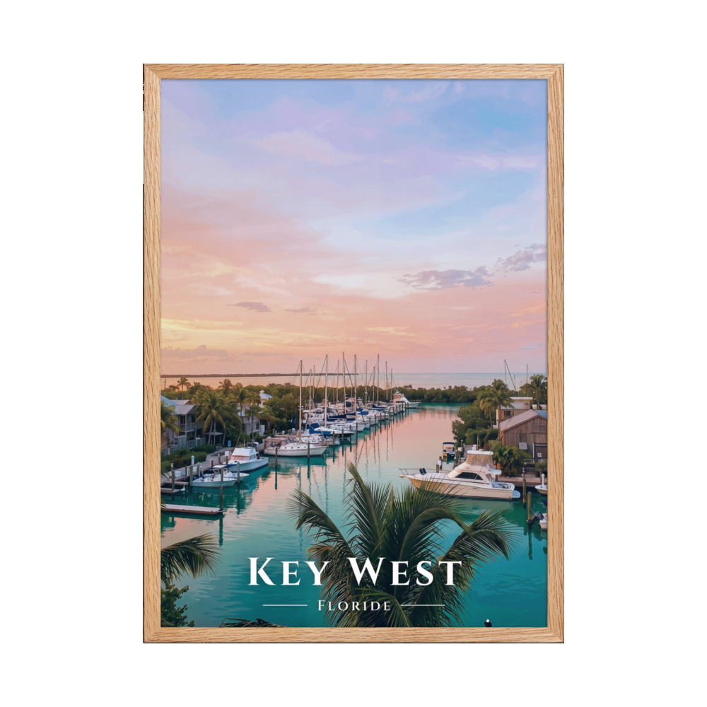 Poster Key West Oak 50 × 70 cm