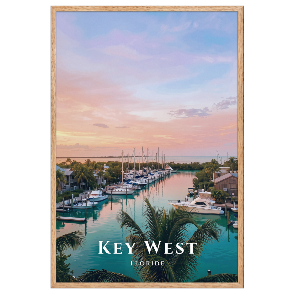 Poster Key West Oak 61 × 91 cm