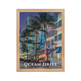 Poster Ocean Drive Oak 30 × 40 cm
