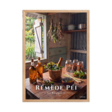 Affiche de La Réunion Remède Péi 50 × 70 cm / Oak - Univile La Réunion