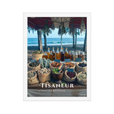 Affiche de La Réunion Tisaneur 30 × 40 cm / Blanc - Univile La Réunion