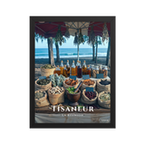 Affiche de La Réunion Tisaneur 30 × 40 cm / Noir - Univile La Réunion