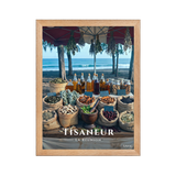 Affiche de La Réunion Tisaneur 30 × 40 cm / Oak - Univile La Réunion