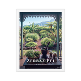 Affiche de La Réunion Zerbaz Péi 30 × 40 cm / Blanc - Univile La Réunion