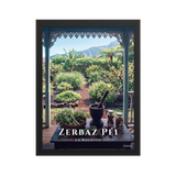 Affiche de La Réunion Zerbaz Péi 30 × 40 cm / Noir - Univile La Réunion