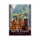 Affiche de La Réunion Rhum Tisane 50 × 70 cm / Blanc - Univile La Réunion