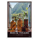 Affiche de La Réunion Rhum Tisane 61 × 91 cm / Blanc - Univile La Réunion