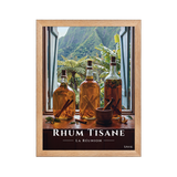 Affiche de La Réunion Rhum Tisane 30 × 40 cm / Oak - Univile La Réunion