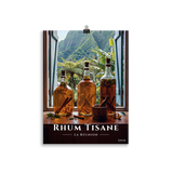 Affiche de La Réunion Rhum Tisane 30 × 40 cm / Sans cadre - Univile La Réunion